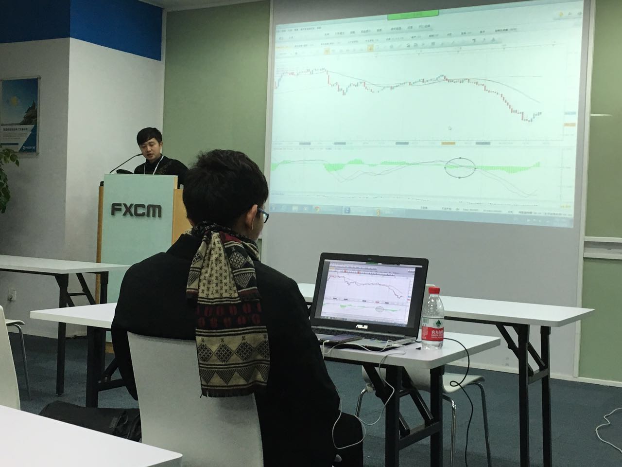 参加福汇 听·赛·奖 7 现场听课